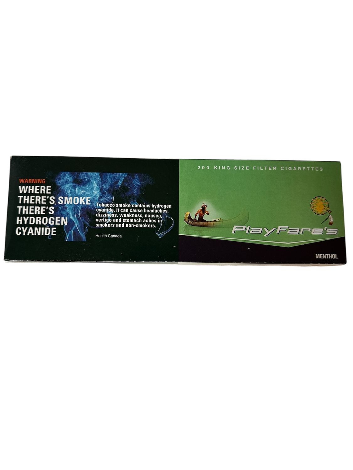 PlayFare&#39;s (MENTHOL) 20 KS - 1 Carton