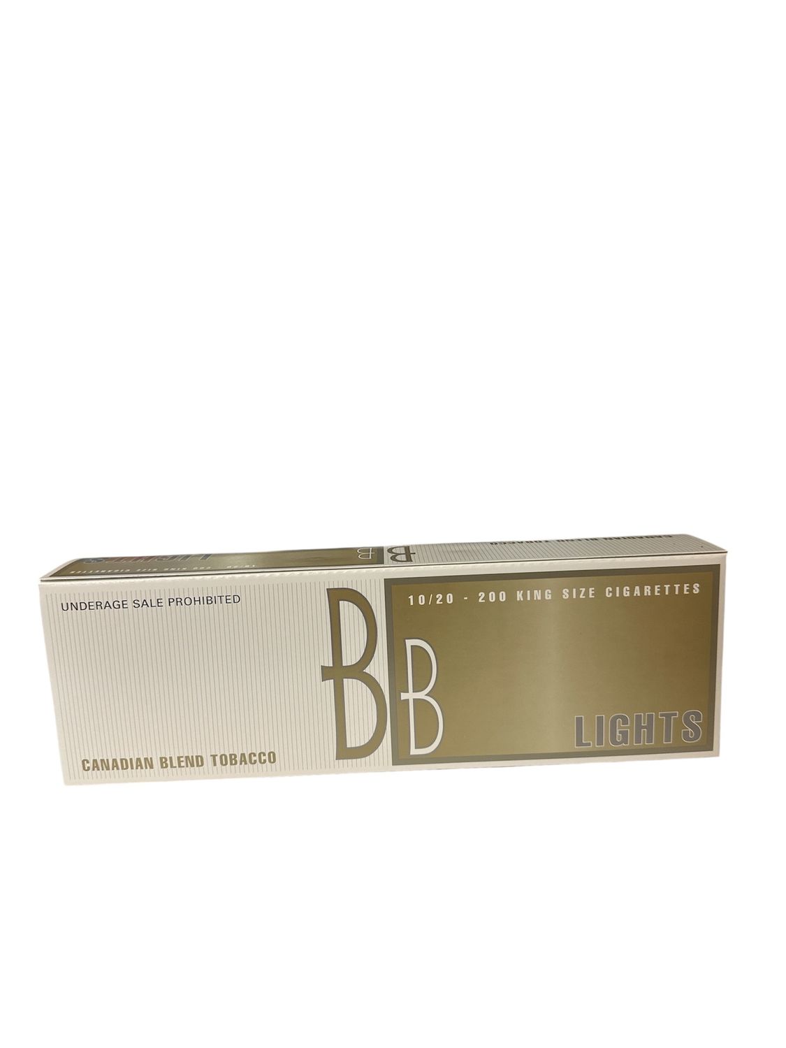 BB (LIGHTS) 20 KS - 1 Carton