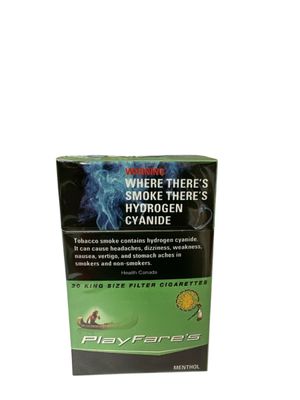 PlayFare&#39;s (MENTHOL) 20 KS - 1 Pack