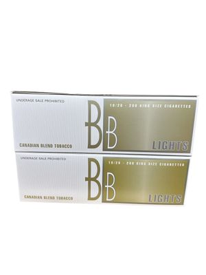 BB (LIGHTS) 20 KS - 1 Carton BB (LIGHTS) 20 KS - 1 Carton