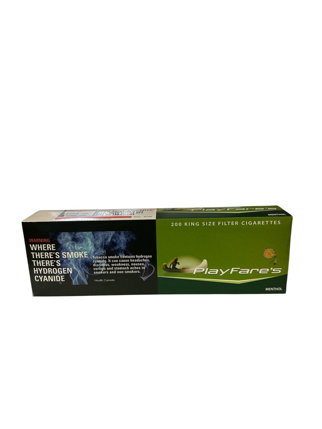 PlayFare's (MENTHOL) 20 KS - 1 Carton