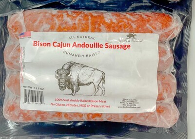 Bison Andouille Sausage