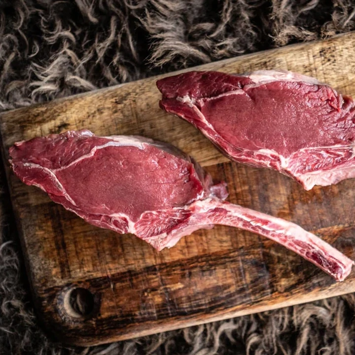 Veal Ribeye Chop Frenched