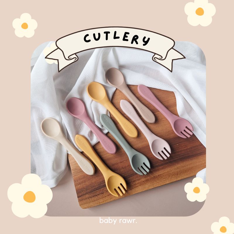 Silicone Spoon and Fork