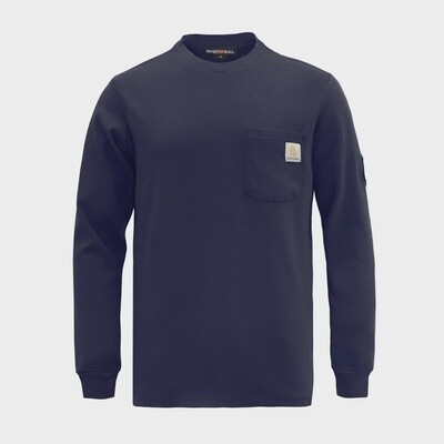 FR Buttonless Pullover T-Shirts/Solid Color