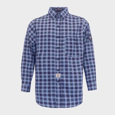 Classic Printed Plaid Shirts With Button