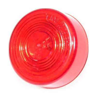 2&quot; Red Round Clearance/Marker Incandescent Light With Red Lens - Sealed