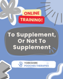 To Supplement, Or Not To Supplement