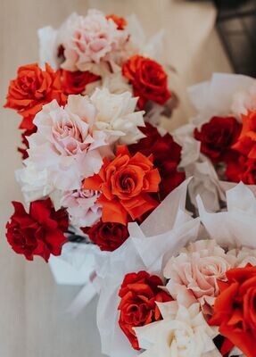 Reflexed Roses