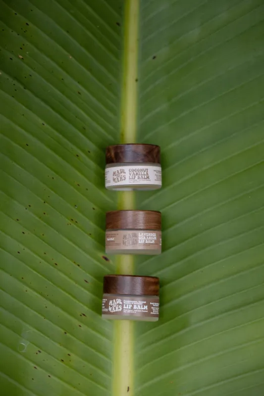 Remi and Mars Vegan Lip balm -Lavender Geranium