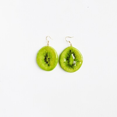 Real Kiwi Earrings