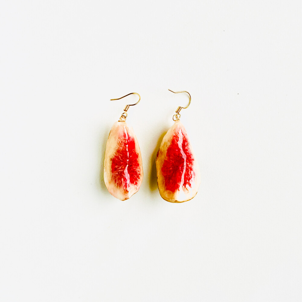 Real Fig Earrings