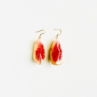 Real Fig Earrings