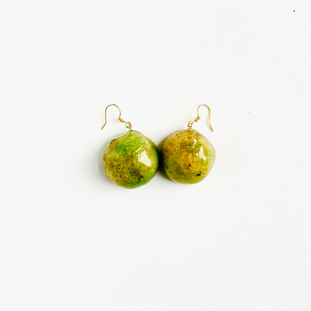 Real Lime Earrings