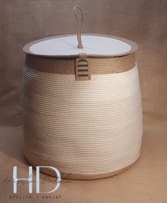 Korpa za veš sa poklopcem