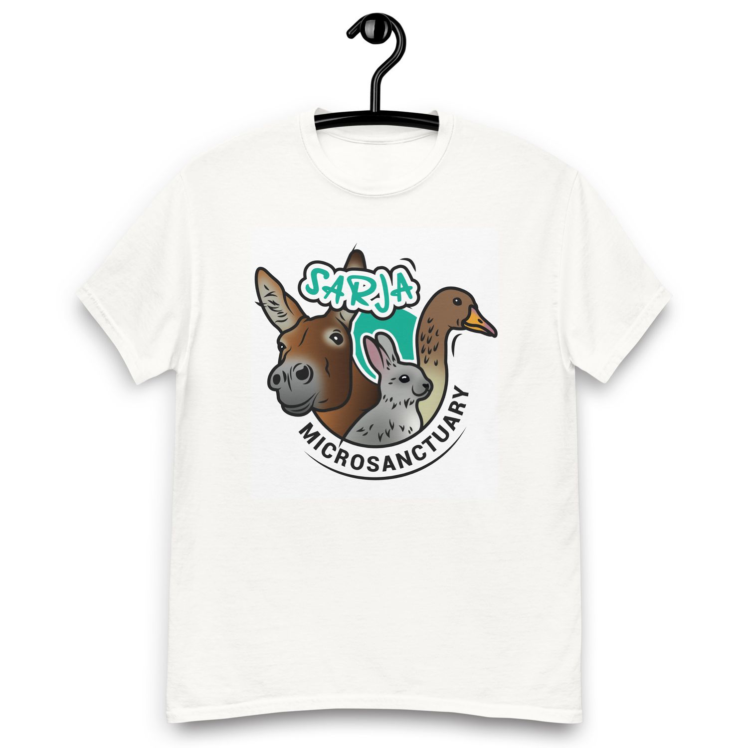 Sarja Microsanctuary Logo Unisex tee