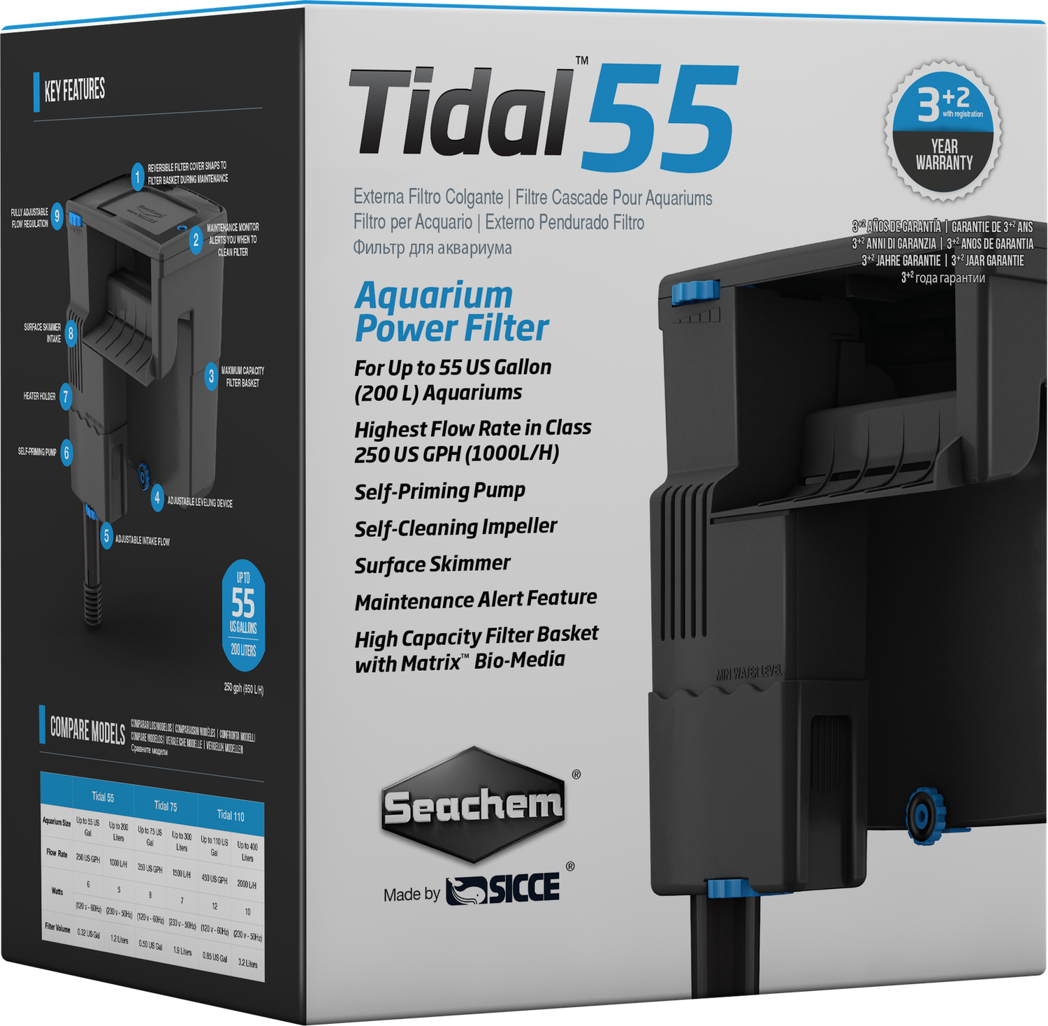 SLI TIDAL 55 POWER FILTER