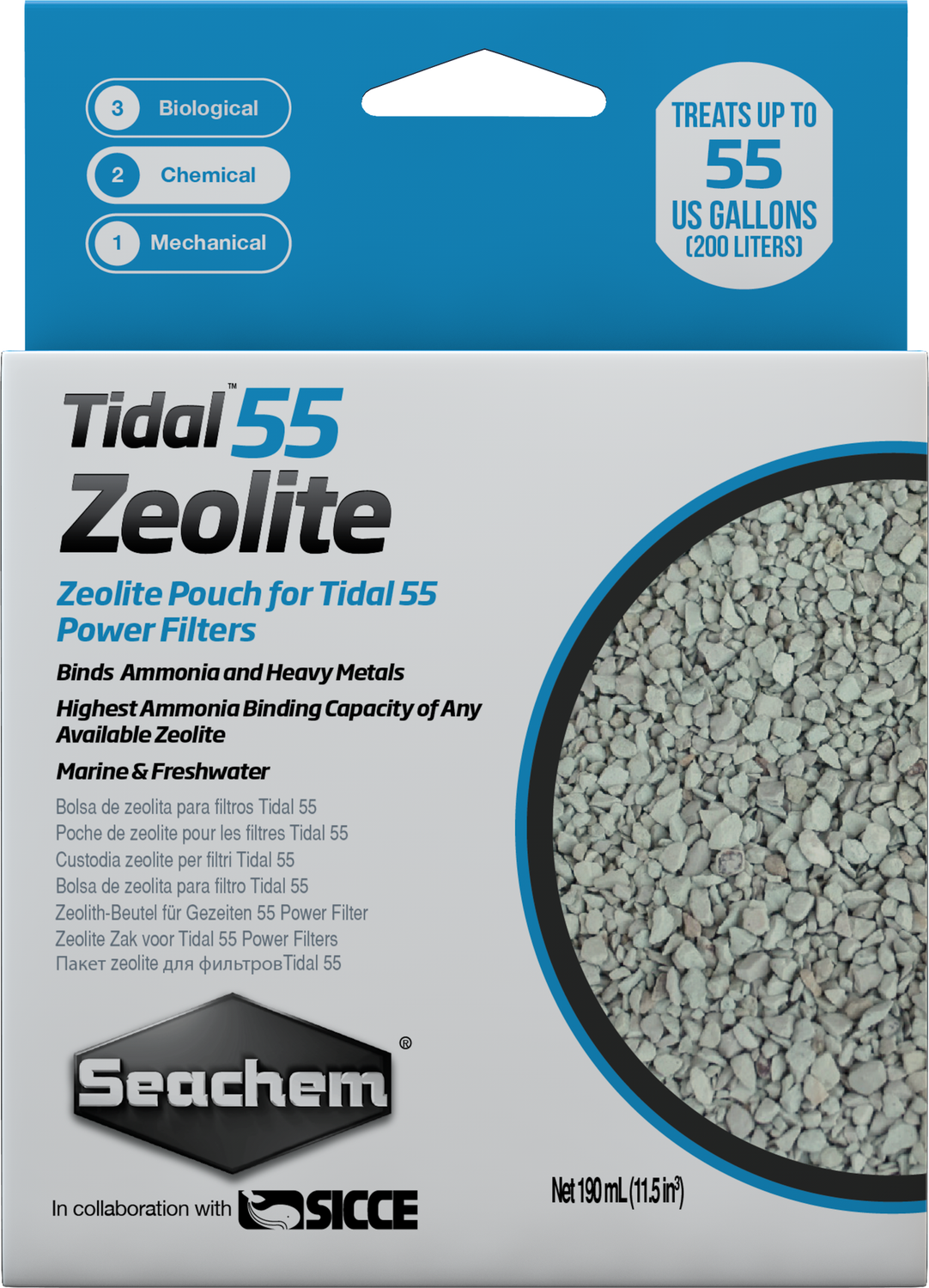 SLI TIDAL 55 ZEOLITE