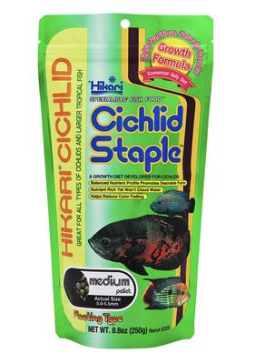 HIKARI CICHLID STAPLE 8.8OZ MD