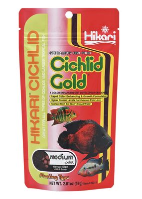 HIKARI CICHLID GOLD 2OZ MED