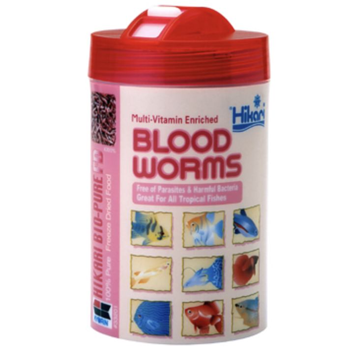 HIKARI FD BLOOD WORMS .42OZ