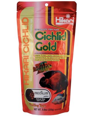 HIKARI CICHLID GOLD 8.8OZ MED