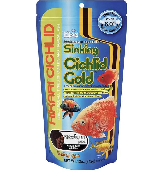 HIKARI SINK CICHLID MED 12OZ