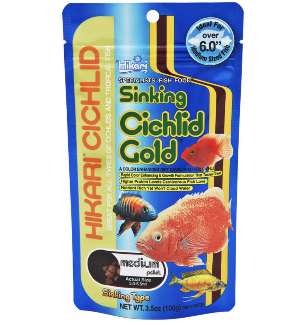 HIKARI SINK CICHLID MED 3.5OZ