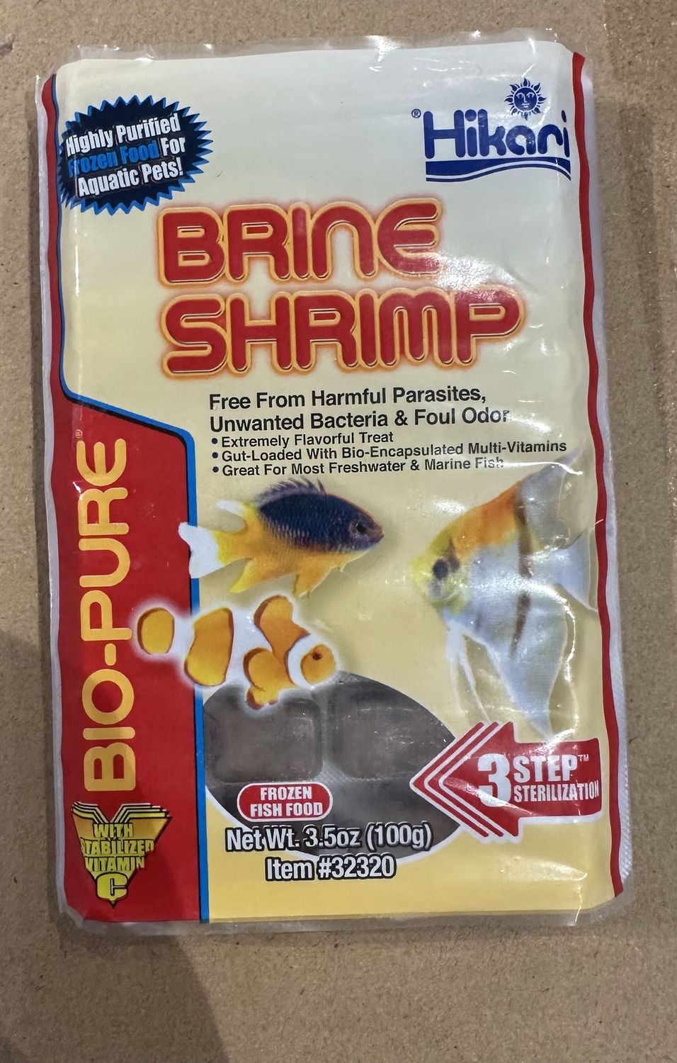 HIKARI FR BR SHRIMP CUBE 3.5OZ