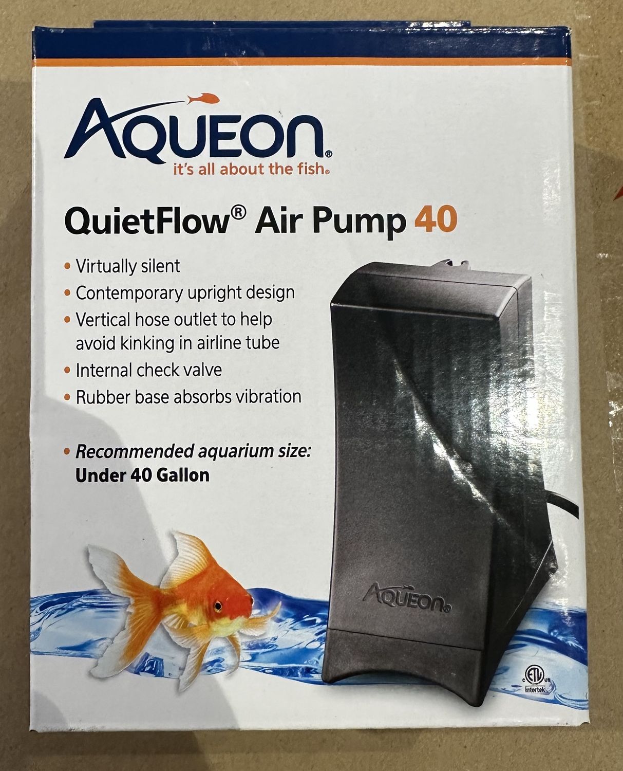 AQE QUIETFLOW AIR PUMP 40