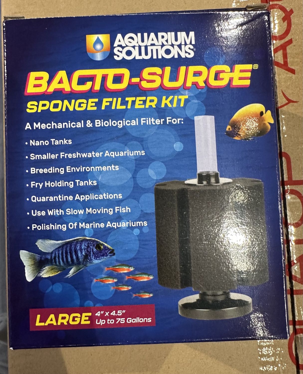 HIK Sponge Filter 75G