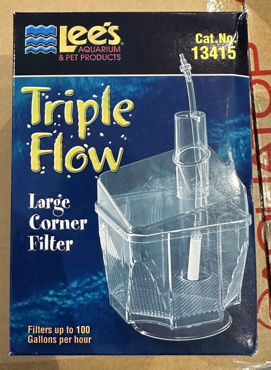 LEES TRIPLE FLOW CORNR FILT LG