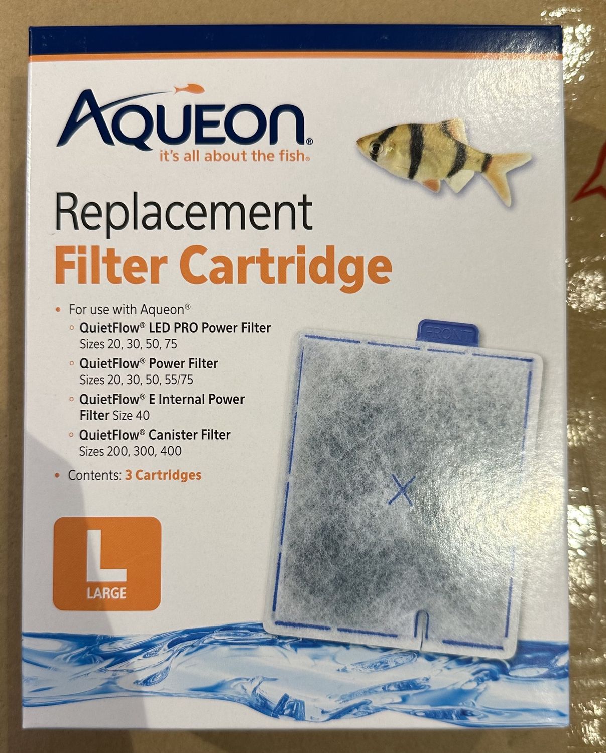 AQE LARGE Cartridge 3PK