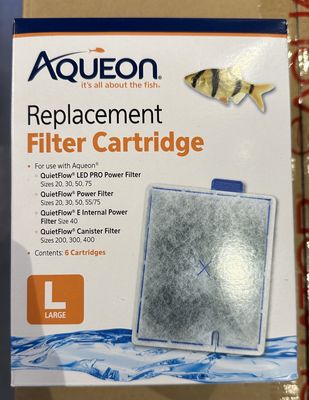 AQE LARGE Cartridge 6PK