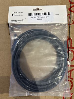 UNS BLK CO2 TUBING 10FT