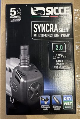 SIC SYNCRA 2.0 PUMP 568GPH