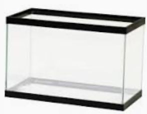 AQE 10GAL TANK BLACK 20X10X12