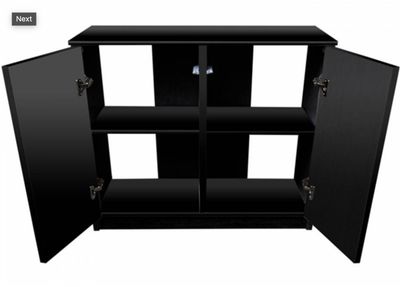 AQT Forza Cabinet BLK 36x18