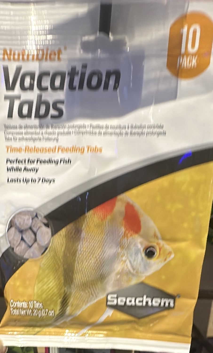 SLI Vacation Tabs 10pk - 7 Day