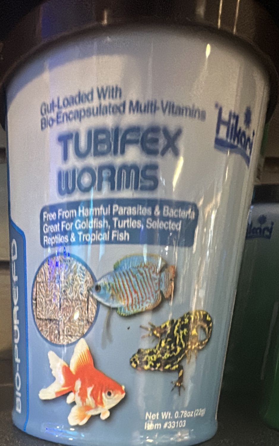 HIKARI FD TUBIFEX WORMS .78OZ