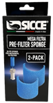 Sic Mega Filtra prefilter sponges 2pk