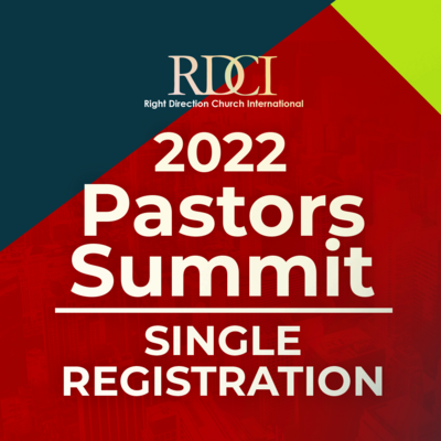 2022 Pastors Summit Registration (Single Registrant)