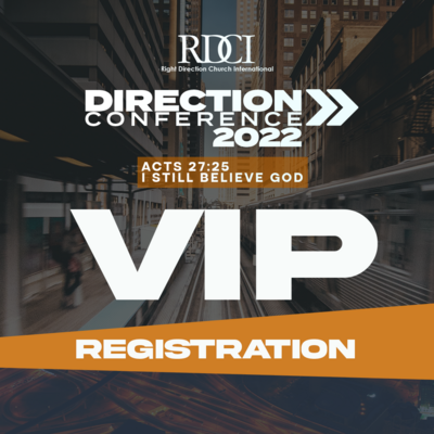 Direction Conference VIP Registration 2022