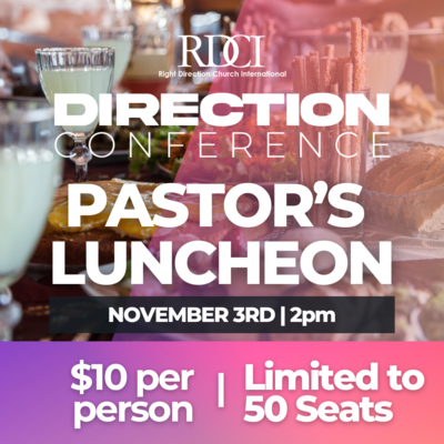 Pastor's Luncheon - Direction Conference 2023