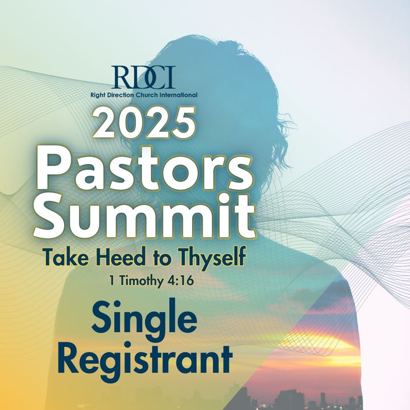 2025 Pastors Summit Registration (Single Registrant)