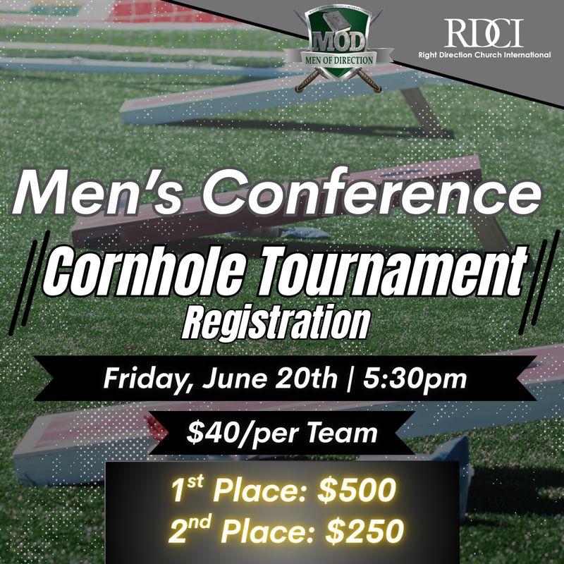 Men's Conference (Cornhole Tournament)