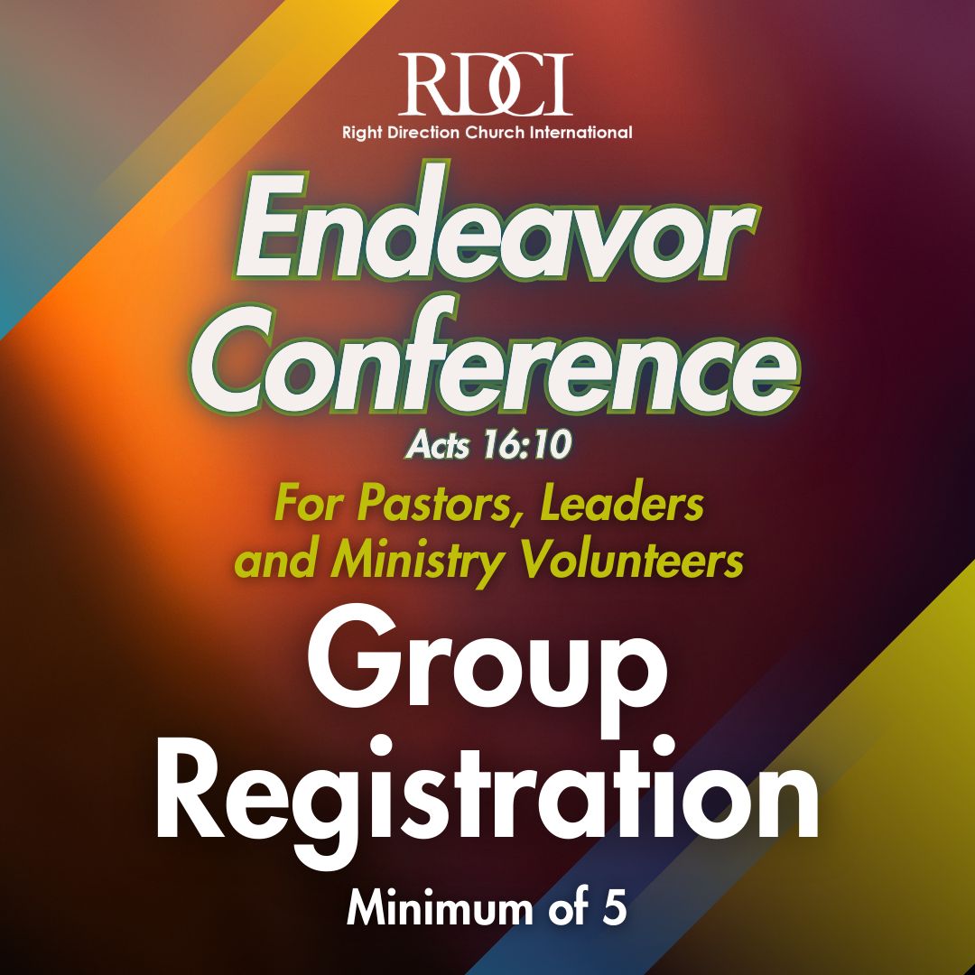 2026 Endeavor Conference Group Registration, Payment Type: Group Registration (min of 5)