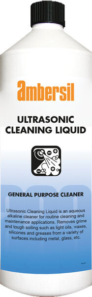 Ambersil 32112-AA Ultrasonic Cleaning Fluid 1ltr