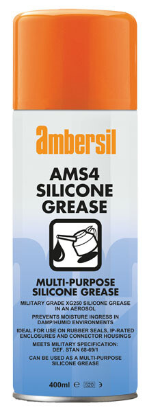Ambersil 31566-AA AMS4 Silicone Grease 400ml