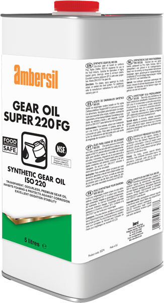 Ambersil 30274-AA Gear Oil Super 220 FG     5ltr